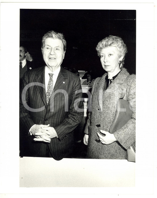1985 ca POLITICA ITALIA Ritratto Maxwell M. RABB ambasciatore USA *Foto 20x25 1985 ca POLITICA ITALIA Ritratto Maxwell M. RABB ambasciatore USA *Foto 20x25